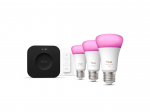 I&scaron;maniųjų lempučių rinkinys su valdymo stotele PHILIPS Hue WCA A60 E27 3KIT