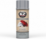 Stabdžių apkabos K2 Caliper 400ml Sidabrinė