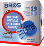 Elektrinis fumigatorius nuo uodų + 10 plok&scaron;telių BROS