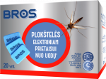 Plok&scaron;telės elektriniam prietaisui nuo uodų BROS 20 vnt.