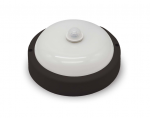 LED &scaron;viestuvas Orro BL170CP01-PIR Juodas, Apvalus, su PIR Judesio Davikliu