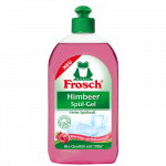Indų ploviklis FROSCH Aviečių kvapo 500 ml x 8 vnt.