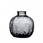 Vaza NATURAL LIVING 08084 pilka, perdirbtas stiklas