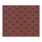 Bituminių čerpių komplektas nameliui M520 Raudonos spalvos