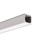Led profilis LOKOM Anoduoto sidabro 2m