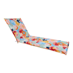 Pamink&scaron;tinimas gultui NORDIC FLOWER, 55x190x5cm, gėlių ra&scaron;tas