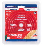 SPECIALIST+ pjovimo diskas Cordless 160x36Tx20mm