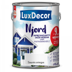 Impregnuojanys dažai medienai LuxDecor Njord, 5 l, &Scaron;iaurės sniegas