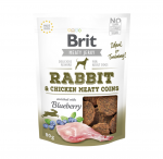 Brit Jerky Rabbit Meaty Coins skanėstas &scaron;unims 80g