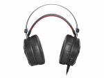 Stereo žaidimų ausinės Genesis Neon 360 Juoda/Raudona