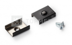 LED juostos profilio tvirtinimo elementas BEGTON12 S Juodas