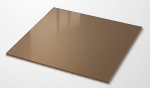 Organinis akrilo stiklas PMMA lygus 3x2050x3050mm (bronza)