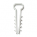 Tvirtinimo dirželio, kabelio laikiklis XIDO,12x6 mm, 100 vnt., TDKSP12X6-W