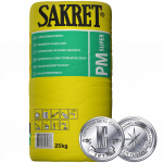 Cementinis-kalkinis mi&scaron;inys SAKRET PM super 25 kg