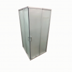 Du&scaron;o kabina ET-3020 MT Reguliuojama 70-90x100-120cm Matinis stiklas