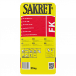 Plytelių klijai SAKRET FK 25 kg