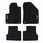 Tekstiliniai kilimėliai HORIZON Jeep Cherokee V 2013-2023 Juodi