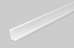 LED juostos profilis SLASH8 Baltas 2m