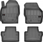 Kilimėliai VOLVO V70 III S80 II XC70 II 3D Modeliniai Guminiai Juodi