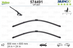 Valytuvai Valeo Silencio Mercedes-Benz Flat Blade