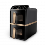 Kar&scaron;to oro gruzdintuvė PHILIPS 4000 serija NA462/70 10L Juoda/vario
