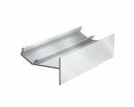 LED juostos profilis GLOW12 UP A1C Neanoduotas aliuminis 3m