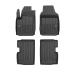 Kilimėliai FIAT 500 3D Modeliniai Guminiai Juodi