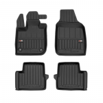 Kilimėliai Fiat 500 Electric Nuo 2020-,,, Frogum 3D ProLine Luxury Juodi