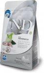 Sausas pa&scaron;aras &scaron;unims FARMINA N&D WHITE DOG Dry Sea Bass Spirulina&Fennel ADULT MINI 5kg