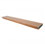 Aliumininė lenta, terasos žaliuzėms, medžio imitacija, 120cm