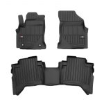 Kilimėliai TOYOTA Hilux VIII (nuo 2015) 3D Guminiai Juodi