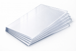 Organinis stiklas PS lygus 2x250x500mm (skaidrus)