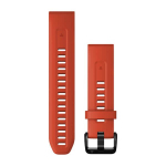 Garmin QuickFit 20mm Laikrodžio dirželis skirta fenix 7S, Liepsnojanti raudona