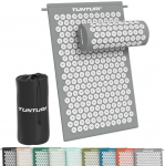 Tunturi Acupressure Mat And Pillow, Grey