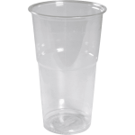 Vienkartinės stiklinės 400ml Re-BIO Abena Gastro, 50 vnt