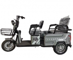 Elektrinis krovininis/keleivinis triratis SL-01 Pilka