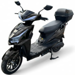 Elektrinis motoroleris A009 (60v 20ah ličio baterija) Juoda