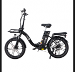 RIDE-E X16 elektrinis dviratis (20") (Pilka )
