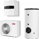 &Scaron;ilumos siurblys ARISTON Nimbus Flex 35 S NET R32, 6.35 kW, vienfazis, Wi-Fi, Boileris 190L