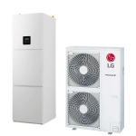 &Scaron;ilumos siurblys LG Therma V Split IWT 14kW, trifazis, Boileris 200L