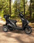 Elektrinis triratis motoroleris EM-2200 Juodas