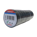 Juosta izoliacinė GEKO 15 mm x 10 m juoda