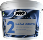 Dažai PRO luboms-2 visi&scaron;kai matiniai 5 l ypač balti