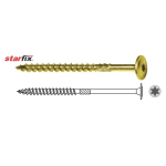 Sraigtas staliaus AWCT 8x 80/F (4vnt) plok&scaron;čia galva TX40