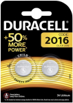 Elementai DURACELL, CR2016, 3 V, 2 vnt.