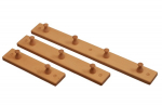 Kabykla KBJ4 4 pakabos 65 x 570 mm juodalksnis