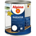 Dažai radiatoriui Alpina Heizkoerperlack 0,75 l