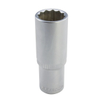 Galvutė 12 mm 1/2" prailginta 12PT CrV FFG