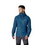 Vyri&scaron;ka striukė nuo lietaus Rab Downpour Mountain Jacket - Raudona, S