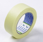 Dažymo juosta,geltona 80C 50 m x 38 mm FOLSEN